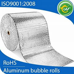 Aluminum bubble foil for thermal insulation