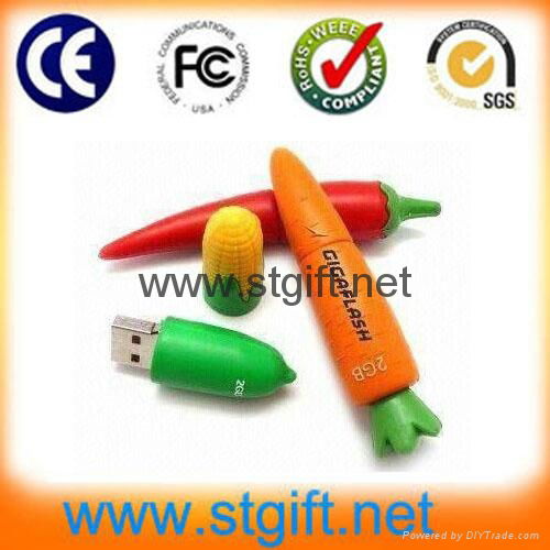 New PVC Model 4-32GB USB 2.0 Enough Flash Memory Stick Pen Drive 3