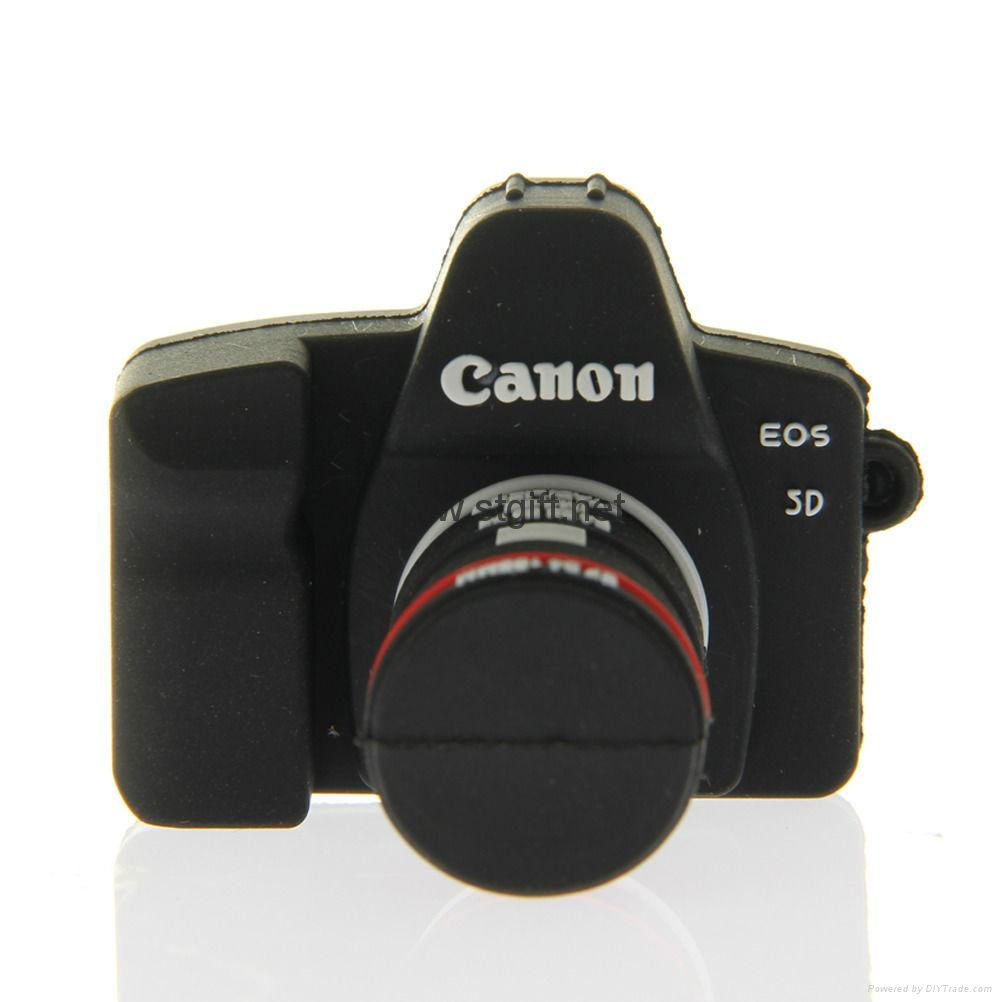 New 16GB Capacity Camera Shape 2.0 USB Flash Drive Pen Drive 2