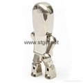 OEM logo usb metal memory stick cartoon Iron Man usb flash drive 4