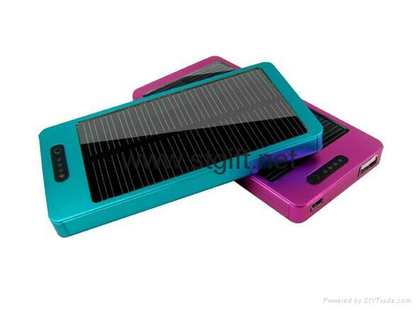 Portable Backup USB charger Solar Power Bank 20000mah