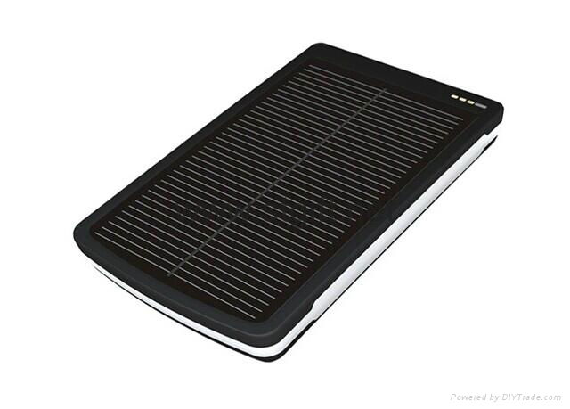 Portable Backup USB charger Solar Power Bank 20000mah 2