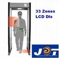 Walk Through Metal Detector 33 zones  4