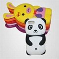 新款iPhone5手机壳情侣小熊猫手机壳 2