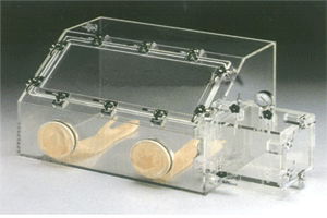 北京微型有机玻璃真空手套箱 2