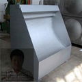 Stainless steel coal wedge sieve