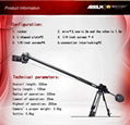 aluminium magnesium alloy mini retractable dolly crane camera slider by Wieldy 3