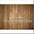 Double-sided fir bark fence for gardening fencing