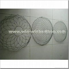 Wire tree rootball basket for tree nursery and transplant