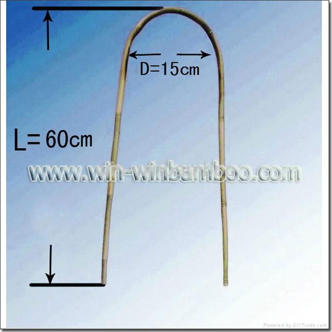 Bamboo U-shapes trellis-bamboo arches and bows