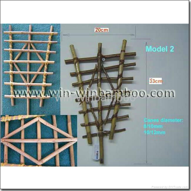 Garden bamboo trellis for horticulture 2