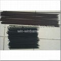 bamboo flower sticks of One end pointed dyed color with waxing