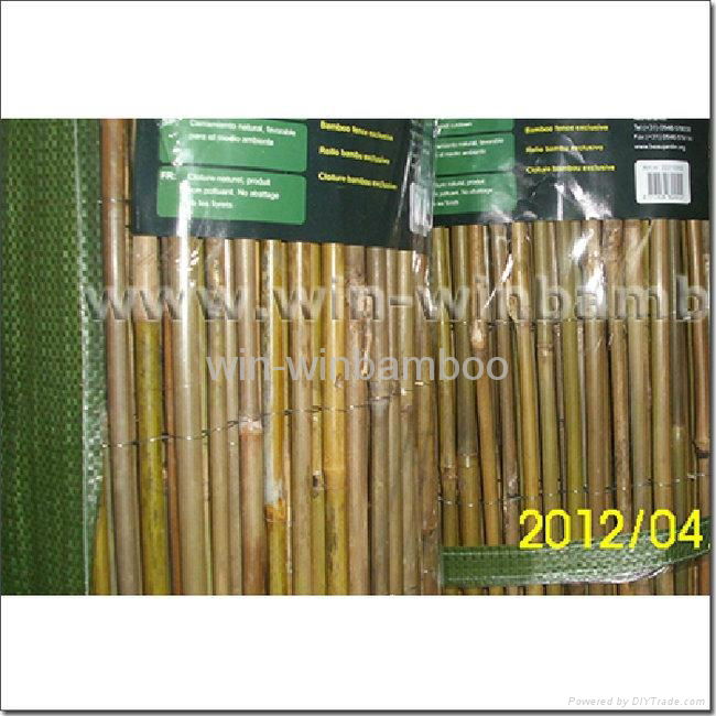 garden bamboo fences of wire lines woven outside canes 3