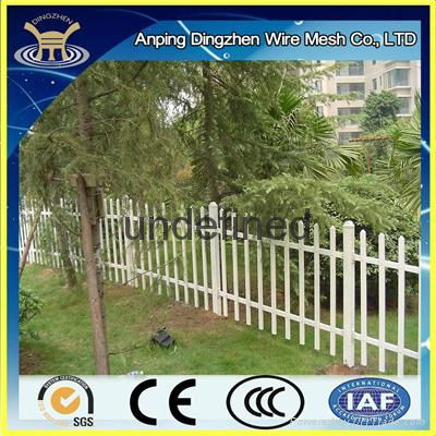 Plastic white garden fence  5