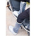 Waterproof men`s motorcycle PVC high boot cover 2