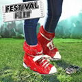 PVC shoe cover with printing for festival 3