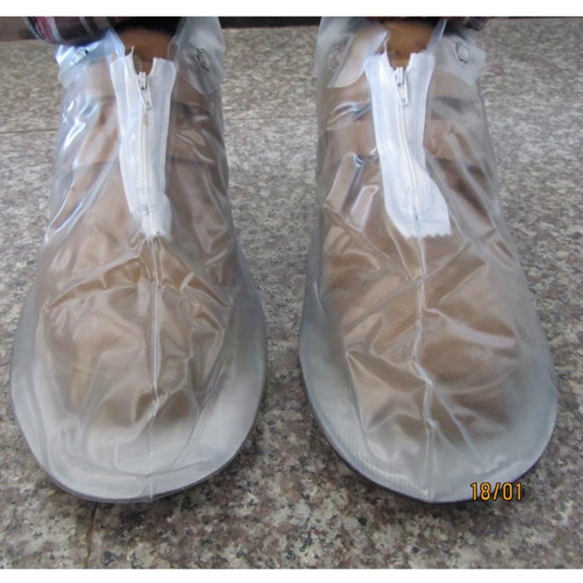 Waterproof flat shoes covers for rain days  