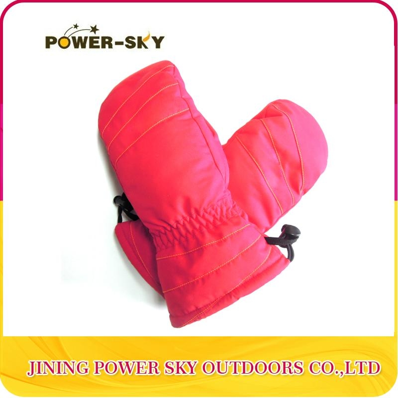 Custom winter ski and snowboard mittens gloves PYG504 WILDSNW (China Manufacturer) Sports