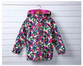 Custom crane sports wear kids ski jacket