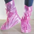 PVC ladies watreproof rain cover boots rain shoe covers  5