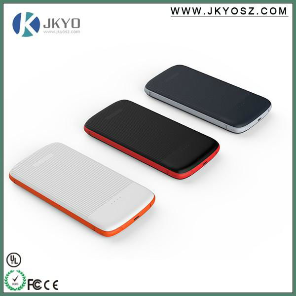 Good Quality 10000mah Power Bank built in cable 4