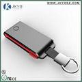 1500mAh Gift Power Bank with Keychain 5