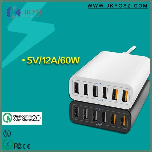 QC 2.0 Quick Charger Plug Wall Charger  3