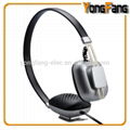 HP-6002 fashion mini headphone with gold surface 4