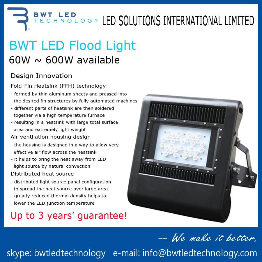 BWT LED Flood Light 60W 3 Years' Guarantee