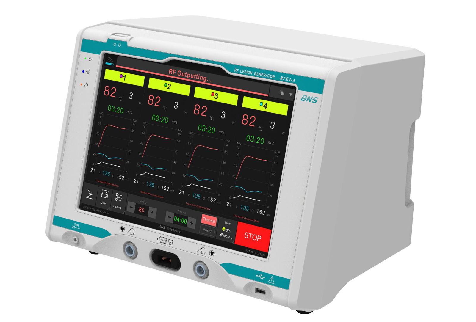 4-Channel RF Lesion Generator