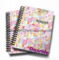 Printed cover wire-o notebook_China printing factory 4