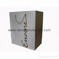 Coated paper cmyk printed smart gift paper bag_China printing factory