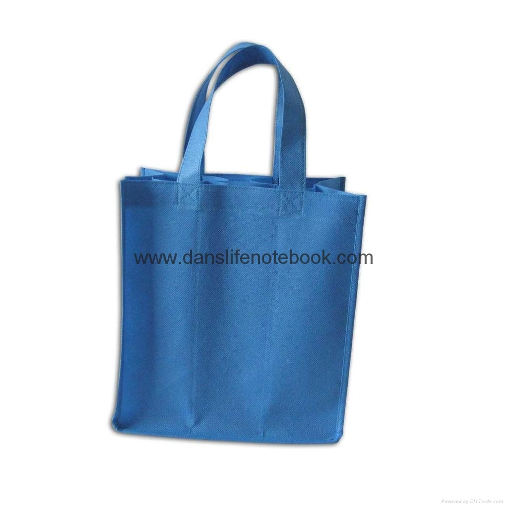 Tea promotional green color top quality non woven bag_China Printing Factory 5