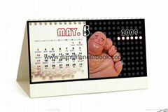 Lovely printed image table calendar_China Printing Factory