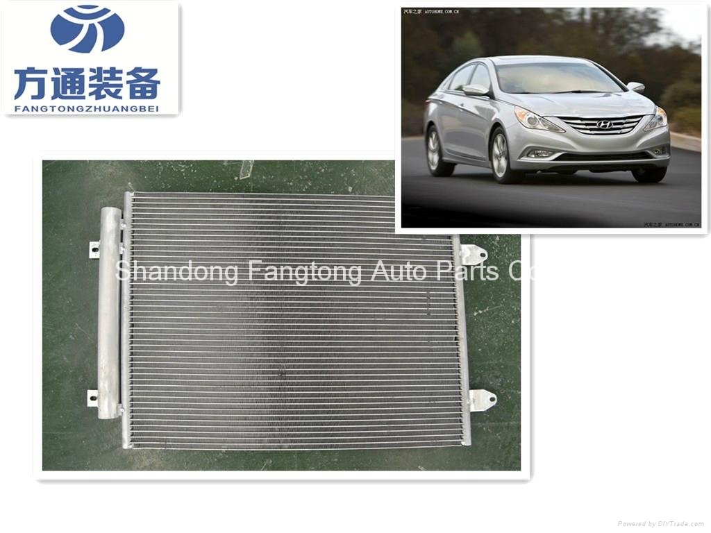 aluminium parallel condenser for Hyundai