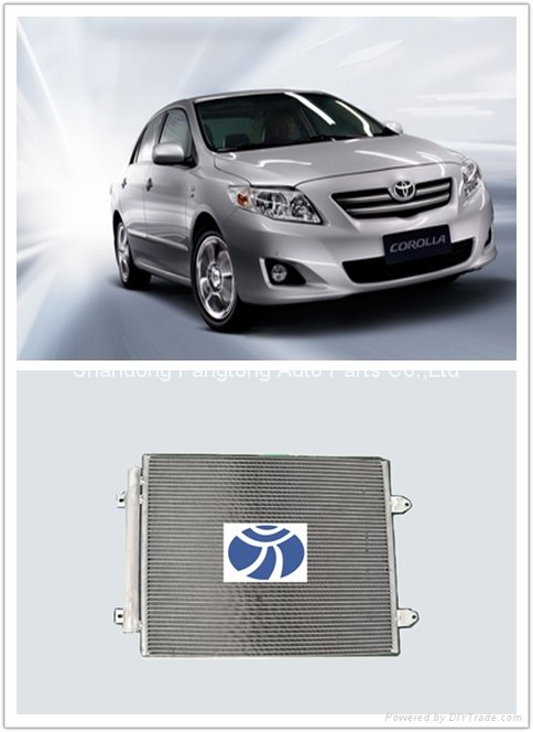 China wholesale car condenser for Toyota