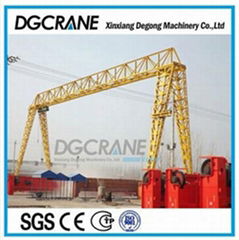 12.5 ton single girder electric hoist gantry crane