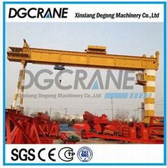 32 ton double girder goliath crane with electric trolley				