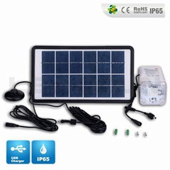 Pbox LIFE PO4 solar kits solar garden led light for indoor outdoor