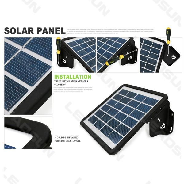 Pbox LIFE PO4 solar kits solar garden led light for indoor outdoor 5