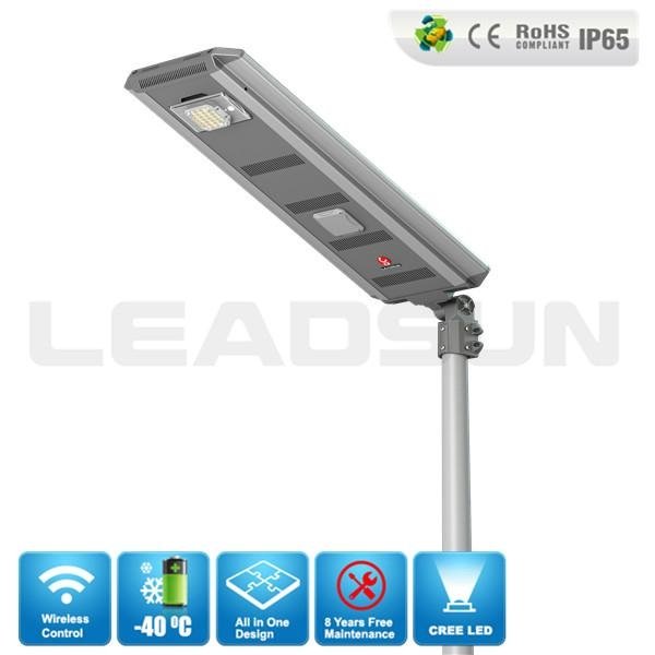 30W led solar energy solar street light all in one without pole for outdoor use 3