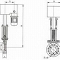 PZ973电动一体式浆液阀（电动刀型闸阀） 1