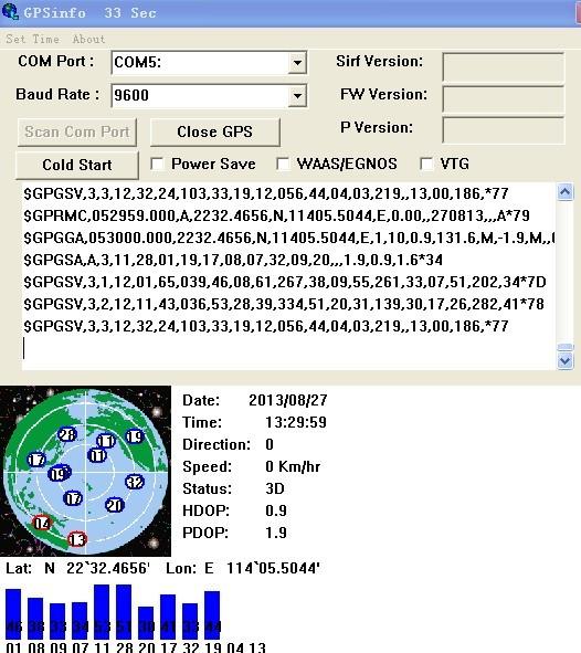 GPS Module Tracking Navigation GPS Satellite Positioning MTK Module BM-1612 2