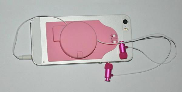 retractable automatic coil winding earphone  