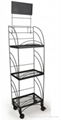 Metal pop display rack with  Removable