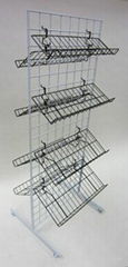 Wire shelving