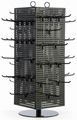 Countertop Pegboard Spinner Rack with 60 Hooks