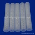 China Profeeional manufactuer Braided silicone hose tube