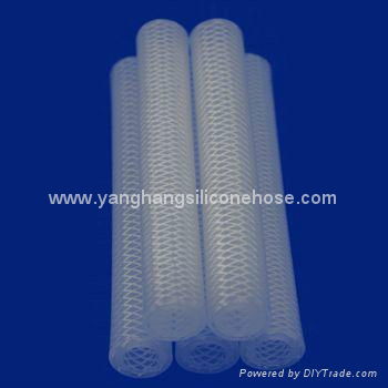 China Profeeional manufactuer Braided silicone hose tube 2