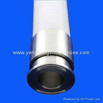 High Pressure resistant Braided silicone hose china factory